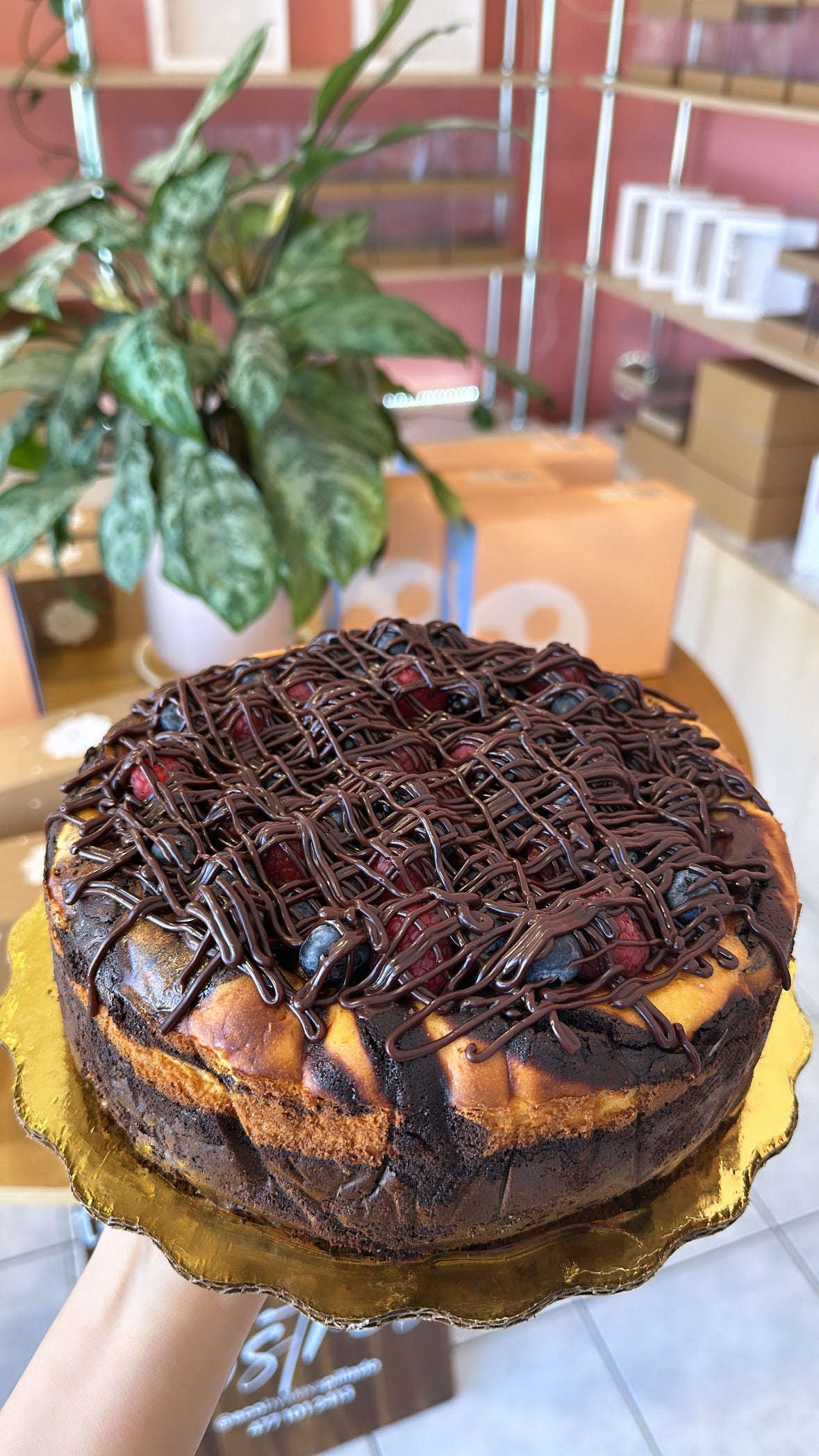 Cheesecake brownie eco